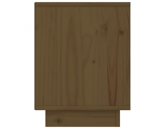 Sonata H Нощно шкафче, меденокафяво, 40x30x40 см, борово дърво масив