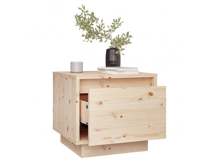 Sonata H Нощно шкафче, 35x34x32 см, борово дърво масив