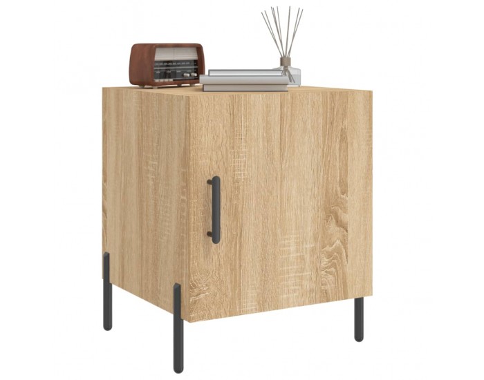 Sonata H Нощни шкафчета 2 бр дъб сонома 40x40x50 см инженерно дърво