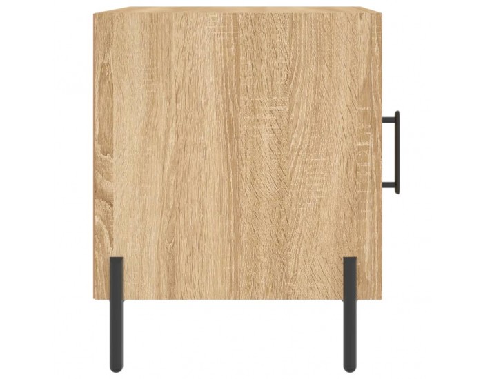 Sonata H Нощни шкафчета 2 бр дъб сонома 40x40x50 см инженерно дърво