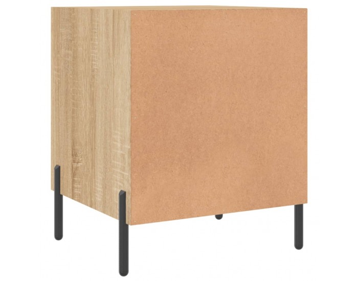 Sonata H Нощни шкафчета 2 бр дъб сонома 40x40x50 см инженерно дърво