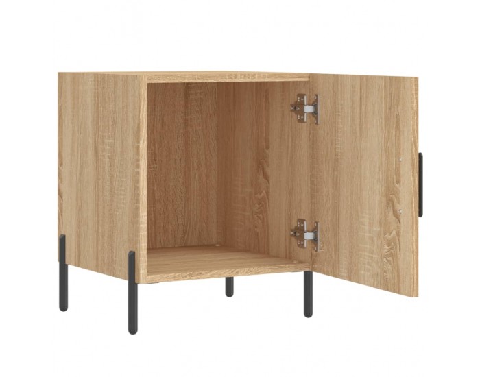 Sonata H Нощни шкафчета 2 бр дъб сонома 40x40x50 см инженерно дърво