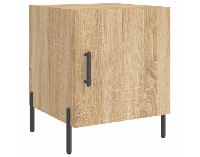 Sonata H Нощни шкафчета 2 бр дъб сонома 40x40x50 см инженерно дърво