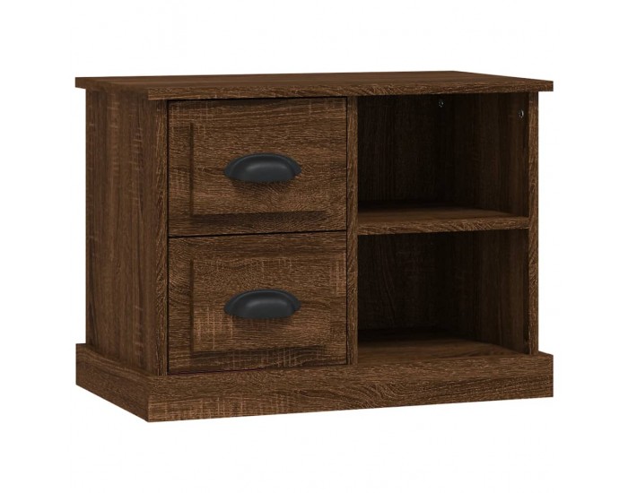 Sonata H Нощно шкафче, Кафяв дъб, 60x35,5x45 см