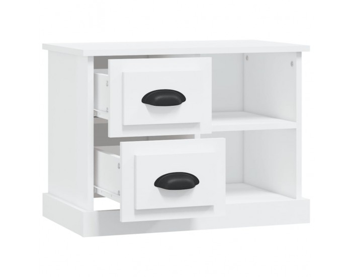 Sonata H Нощно шкафче, бяло, 60x35,5x45 см