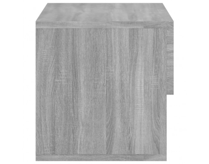 Sonata H Нощно шкафче за стенен монтаж, сив сонома