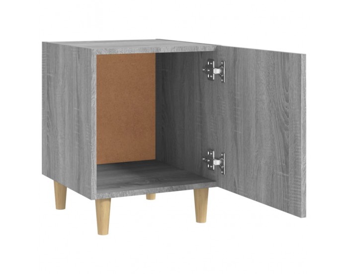 Sonata H Нощни шкафчета, 2 бр, сив сонома, инженерно дърво