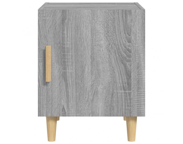 Sonata H Нощни шкафчета, 2 бр, сив сонома, инженерно дърво