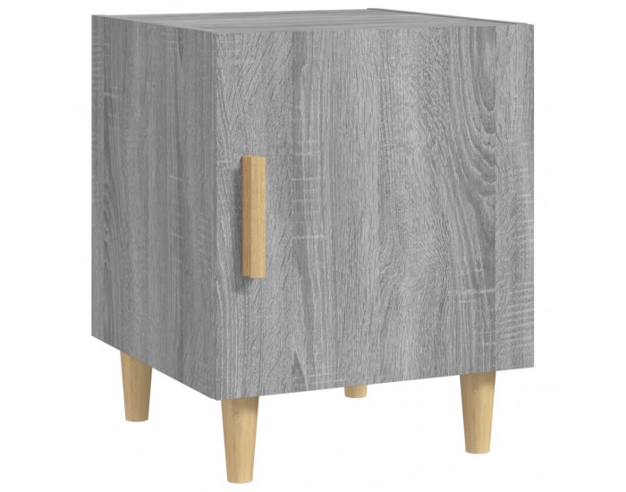 Sonata H Нощни шкафчета, 2 бр, сив сонома, инженерно дърво