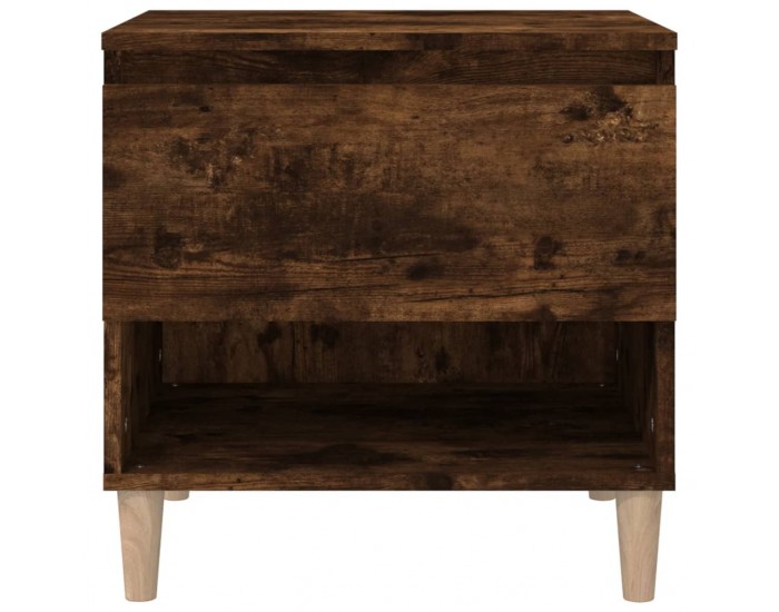 Sonata H Нощна масичка, опушен дъб, 50x46x50 см, инженерно дърво