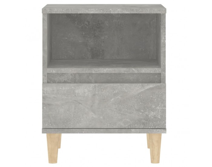 Sonata H Нощно шкафче, бетонно сиво, 40x35x50 см