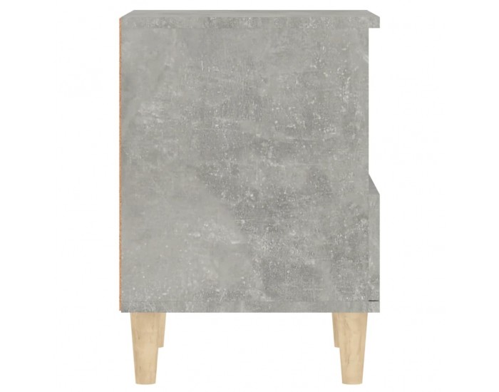 Sonata H Нощно шкафче, бетонно сиво, 40x35x50 см