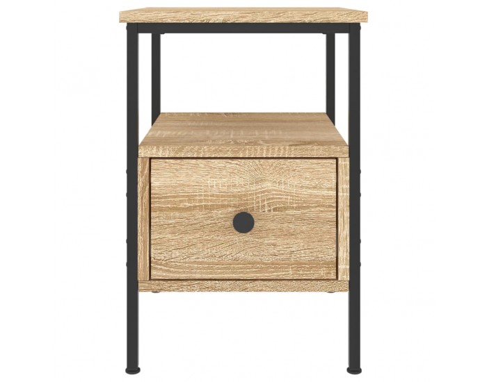 Sonata H Нощни шкафчета 2 бр сонома дъб 34x36x50 см инженерно дърво