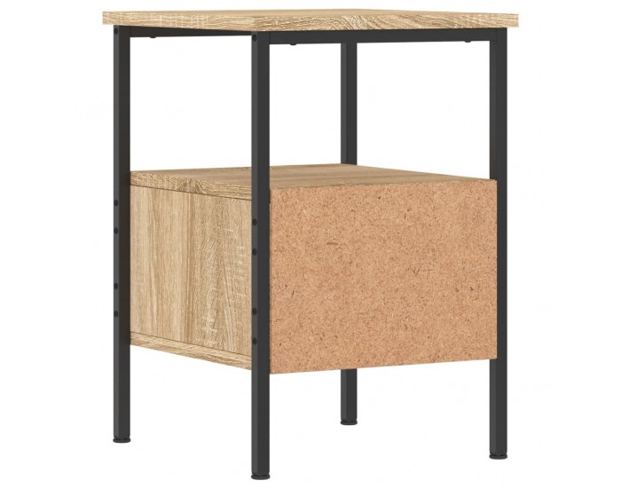 Sonata H Нощни шкафчета 2 бр сонома дъб 34x36x50 см инженерно дърво