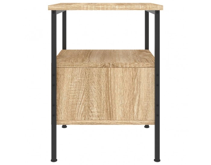 Sonata H Нощни шкафчета 2 бр сонома дъб 34x36x50 см инженерно дърво