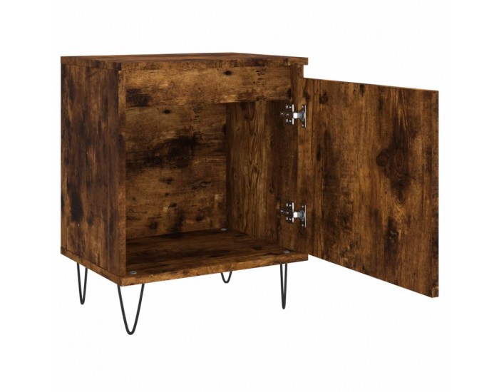 Sonata H Нощно шкафче, опушен дъб, 40x30x50 см, инженерно дърво