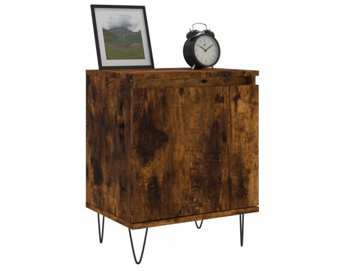 Sonata H Нощно шкафче, опушен дъб, 40x30x50 см, инженерно дърво