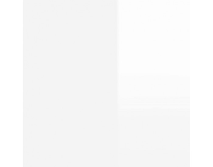 Sonata H Нощно шкафче, бял гланц, 40x35x47,5 см, инженерно дърво