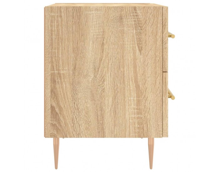 Sonata H Нощни шкафчета 2 бр дъб сонома 40x35x47,5 см инженерно дърво