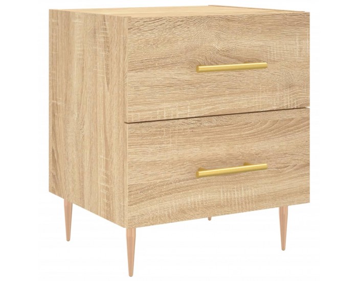 Sonata H Нощни шкафчета 2 бр дъб сонома 40x35x47,5 см инженерно дърво