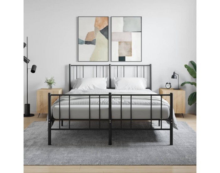 Sonata H Нощни шкафчета 2 бр дъб сонома 40x40x50 см инженерно дърво