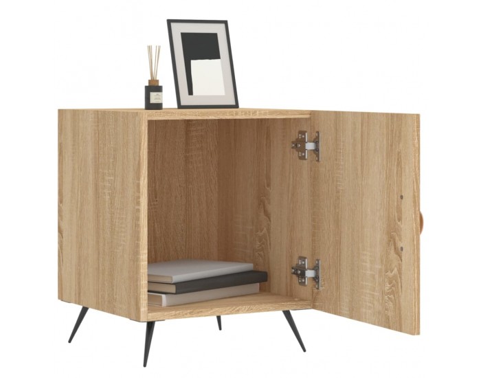 Sonata H Нощни шкафчета 2 бр дъб сонома 40x40x50 см инженерно дърво