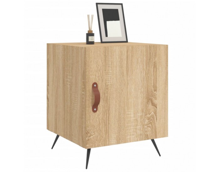 Sonata H Нощни шкафчета 2 бр дъб сонома 40x40x50 см инженерно дърво