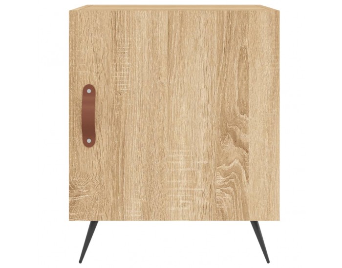 Sonata H Нощни шкафчета 2 бр дъб сонома 40x40x50 см инженерно дърво