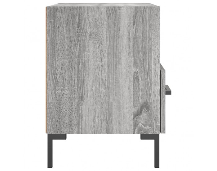Sonata H Нощни шкафчета 2 бр сив сонома 40x35x47,5 см инженерно дърво