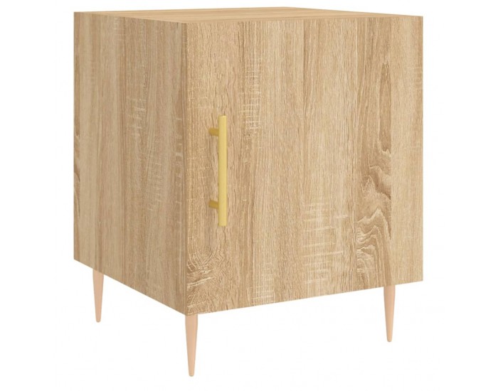 Sonata H Нощни шкафчета 2 бр дъб сонома 40x40x50 см инженерно дърво