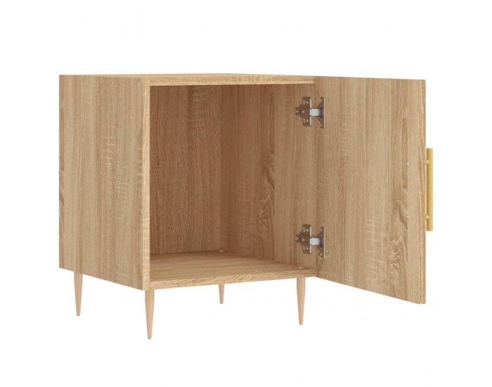 Sonata H Нощни шкафчета 2 бр дъб сонома 40x40x50 см инженерно дърво