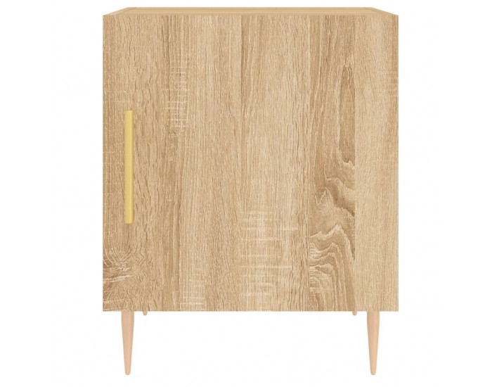 Sonata H Нощни шкафчета 2 бр дъб сонома 40x40x50 см инженерно дърво