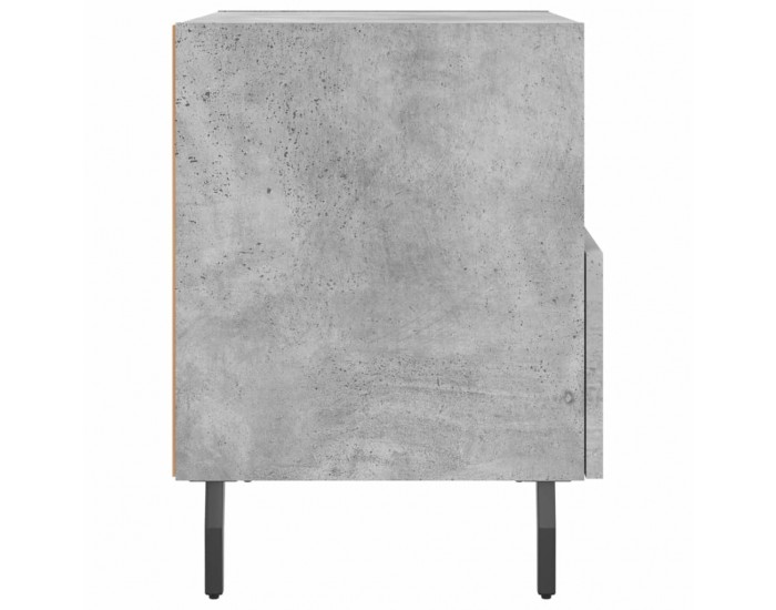 Sonata H Нощни шкафчета 2 бр бетонно сиво 40x35x47,5 см инженерно дърво