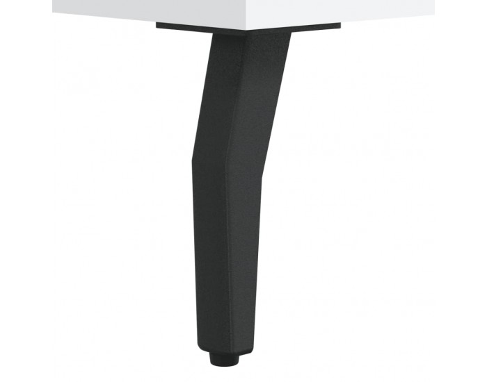 Sonata H Нощно шкафче, черно, 40x40x66 см, инженерно дърво