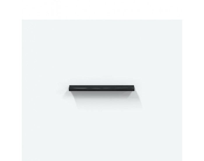 Sonata H Нощно шкафче, черно, 40x40x66 см, инженерно дърво