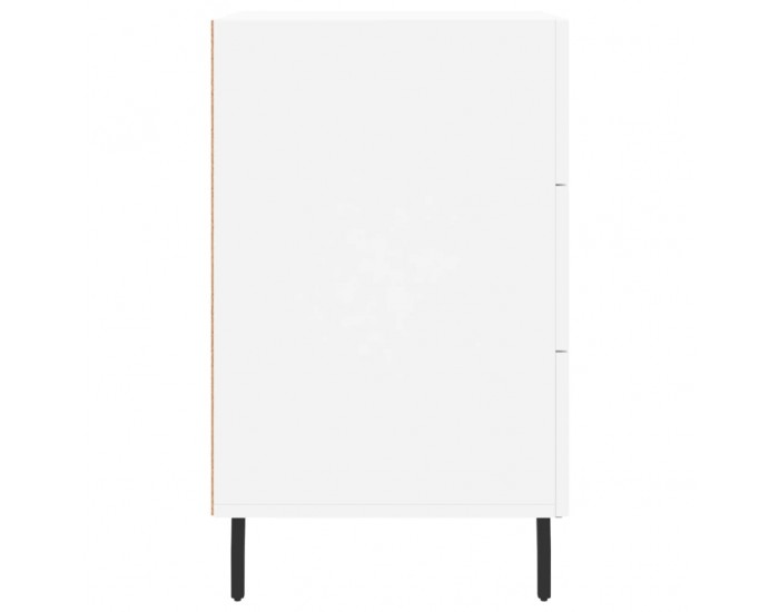 Sonata H Нощно шкафче, черно, 40x40x66 см, инженерно дърво