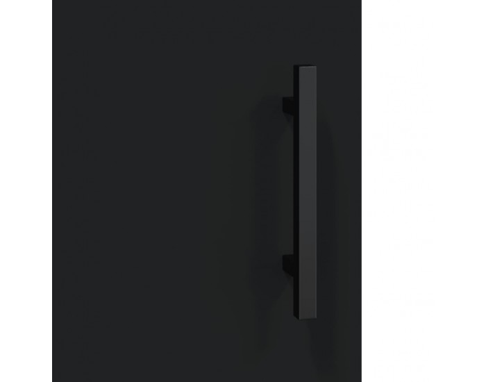 Sonata H Нощни шкафчета 2 бр черни 40x40x50 см инженерно дърво