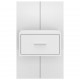 Sonata H Нощно шкафче за стенен монтаж, бял гланц