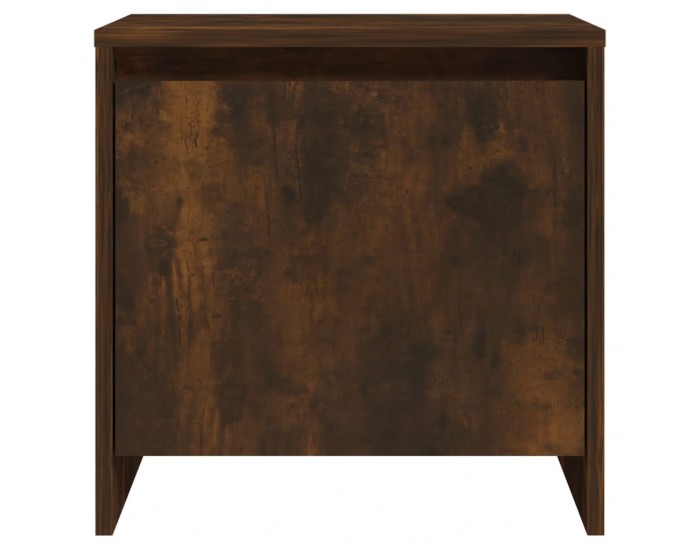 Sonata H Нощни шкафчета 2 бр опушен дъб 45x34x44,5 см инженерно дърво