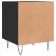 Sonata H Нощни шкафчета 2 бр черни 40x40x50 см инженерно дърво