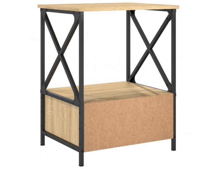 Sonata H Нощни масички, 2 бр, сонома дъб, 50x41x65 см, инженерно дърво