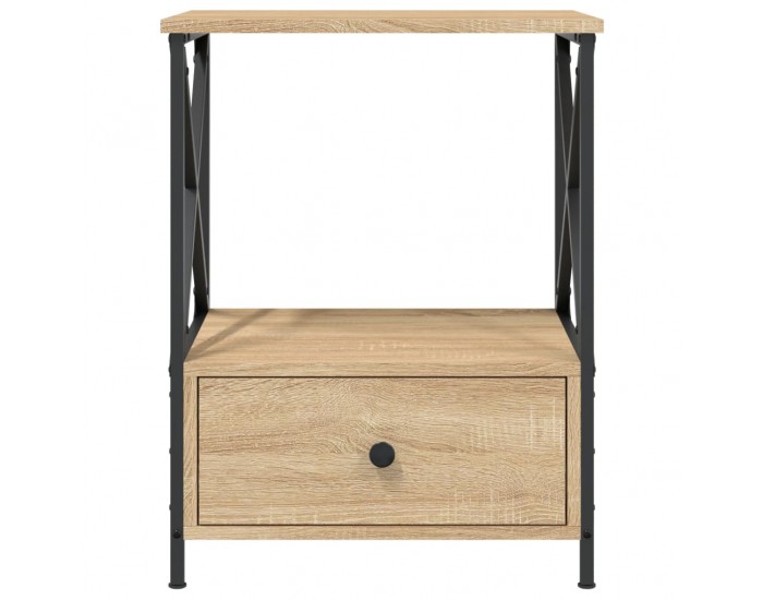 Sonata H Нощни масички, 2 бр, сонома дъб, 50x41x65 см, инженерно дърво