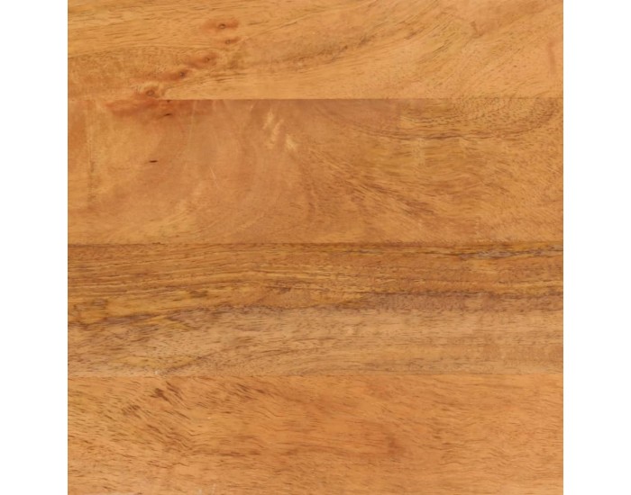 Sonata H Нощно шкафче, кафяво и черно, 50x33x60 см, мангово дърво масив