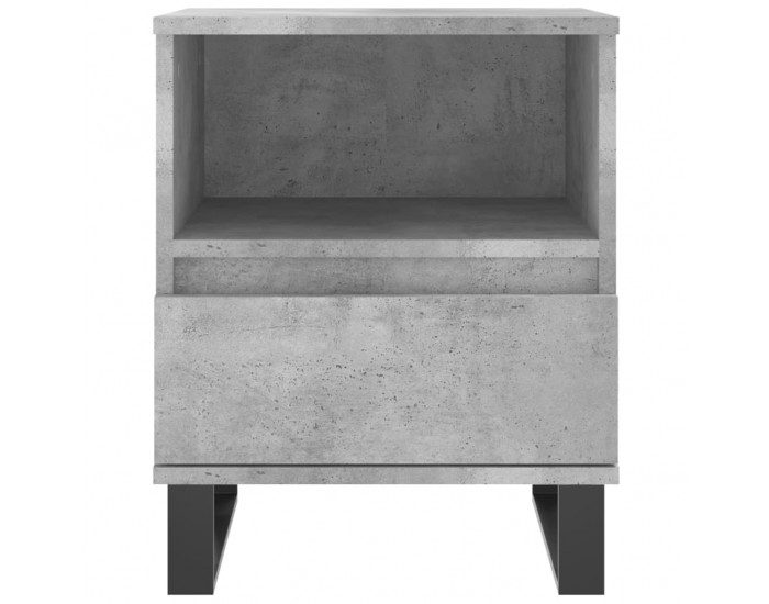 Sonata H Нощни шкафчета 2 бр бетонно сив 40x35x50 см инженерна дървесина