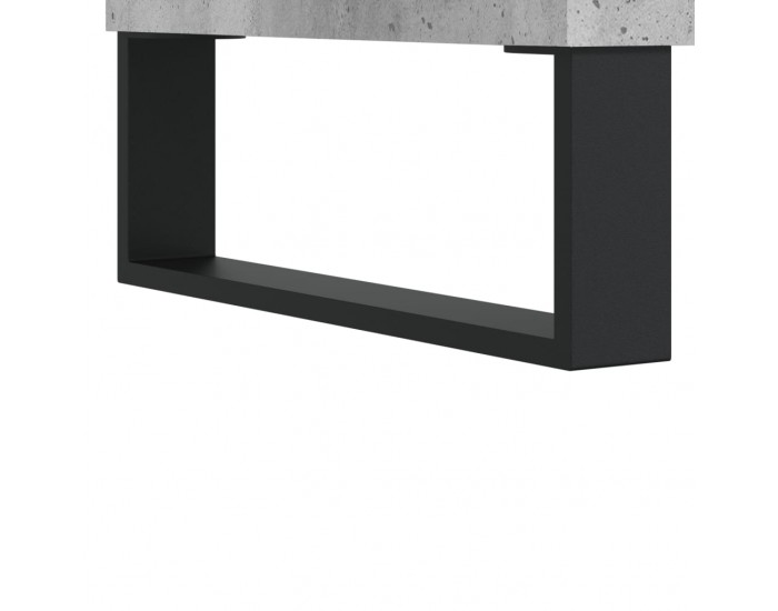 Sonata H Нощни шкафчета 2 бр бетонно сив 40x35x50 см инженерна дървесина