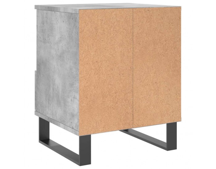 Sonata H Нощни шкафчета 2 бр бетонно сив 40x35x50 см инженерна дървесина