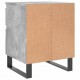 Sonata H Нощни шкафчета 2 бр бетонно сив 40x35x50 см инженерна дървесина
