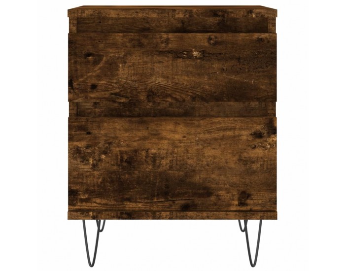 Sonata H Нощни шкафчета, 2 бр, опушен дъб, 40x35x50 см, инженерно дърво