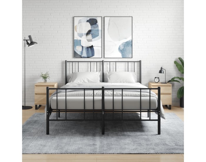 Sonata H Нощни шкафчета, 2 бр, сонома дъб, 40x35x50 см, инженерно дърво