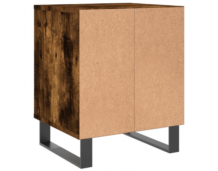 Sonata H Нощно шкафче опушен дъб 40x35x50 см инженерно дърво